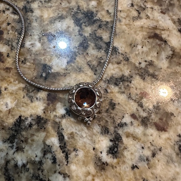 BRIGHTON Golden Lights Topaz Crystal Cubic Zirconia Topaz - Picture 2 of 4